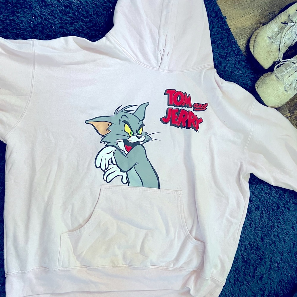 Pink sweatshirt men’s medium